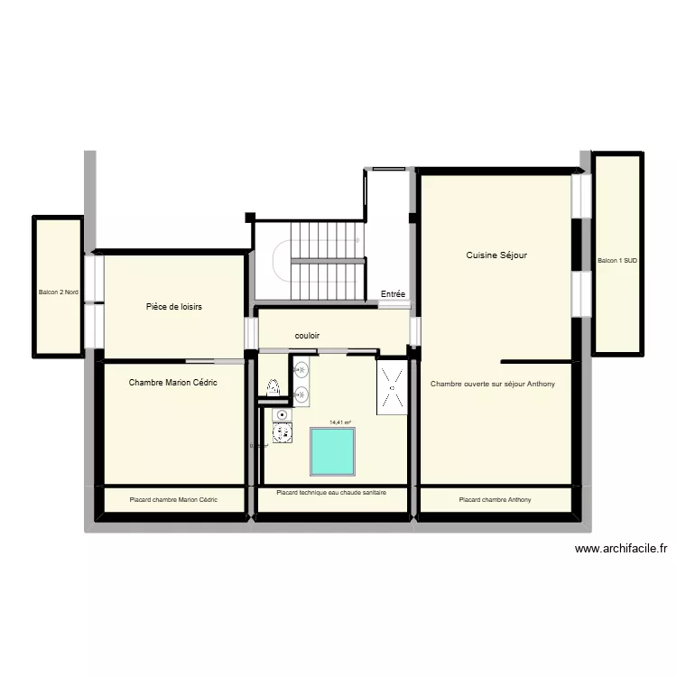 APPARTEMENT CEUSE PLAN DE BASE 2. Plan de 29 Pièces et 109 m² APPARTEMENT CEUSE PLAN DE BASE 2. Plan de 29 Pièces et 109 m²