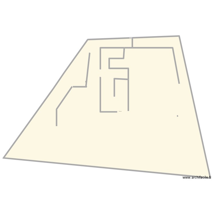 projet de math. Plan de 1 pièce et 1522 m2