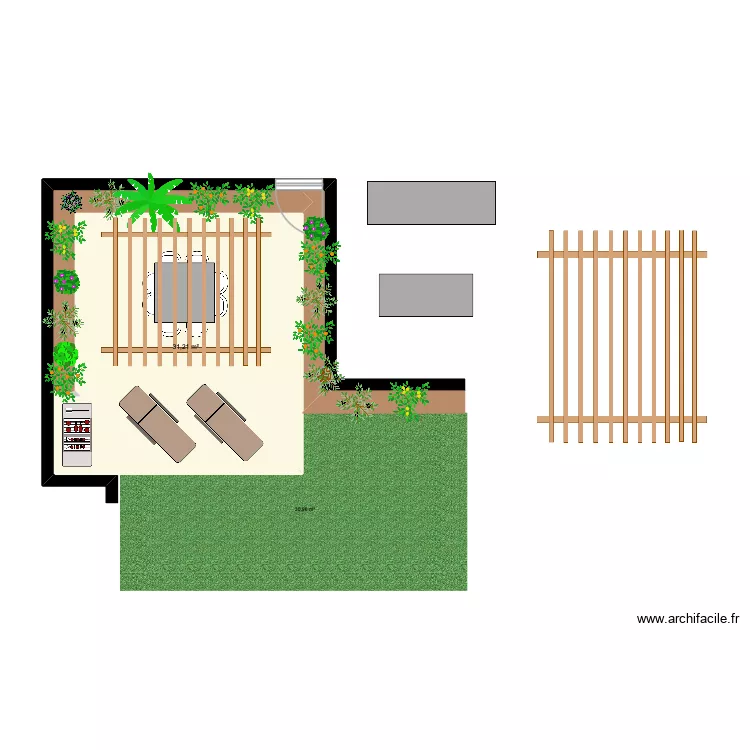 Coin Repas Extérieur 8. Plan de Coin Repas Extérieur 8. Plan de