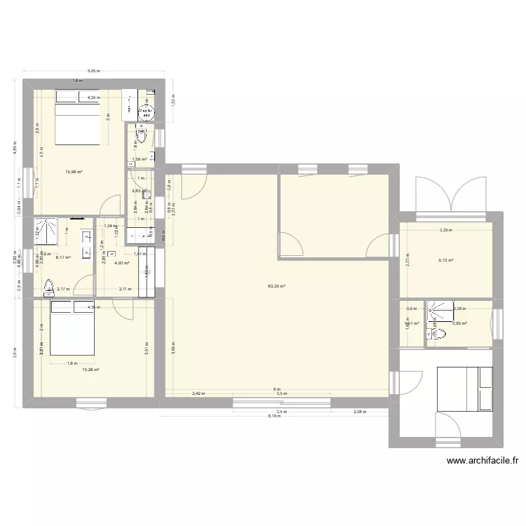 MonpazierVF. Plan de 