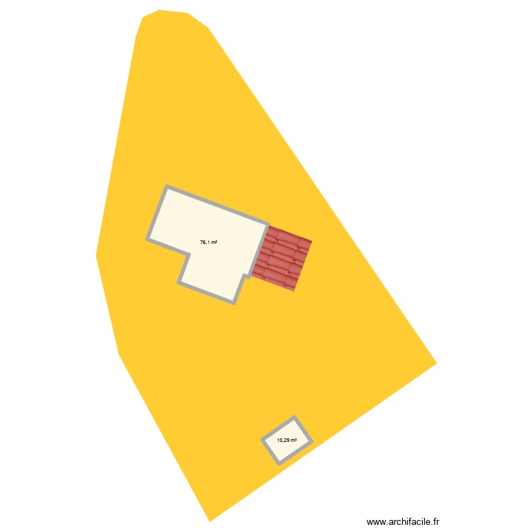 pergola crotot. Plan de 0 pièce et 0 m2