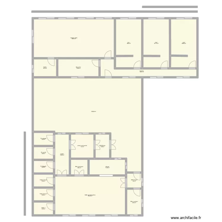 fromagerie bellegarde. Plan de 