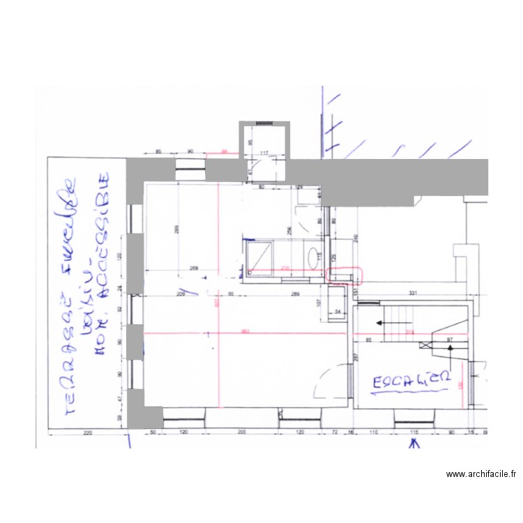 2 Napoléon 3ème nord. Plan de 0 pièce et 0 m2