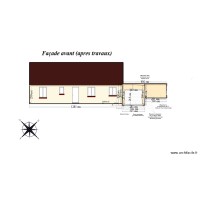 Plan de Façade apres travaux G