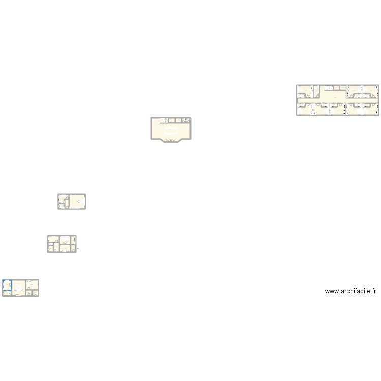 CHAMBRE PARIS. Plan de 41 pièces et 713 m2