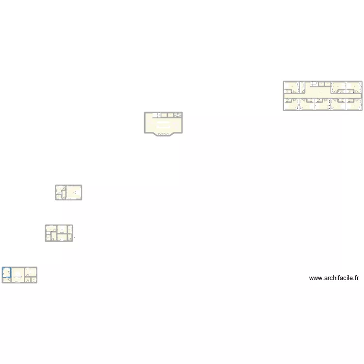 CHAMBRE PARIS. Plan de 