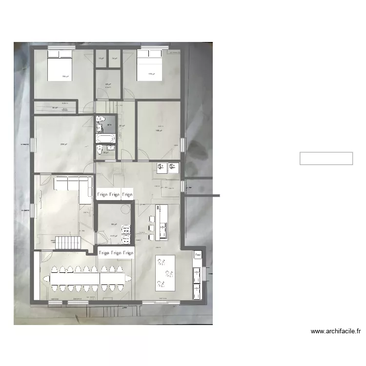 Nico Sous sol. Plan de 