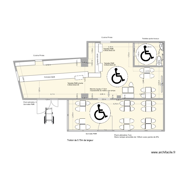 tabac café des sports. Plan de 0 pièce et 0 m2 tabac café des sports. Plan de 0 pièce et 0 m2