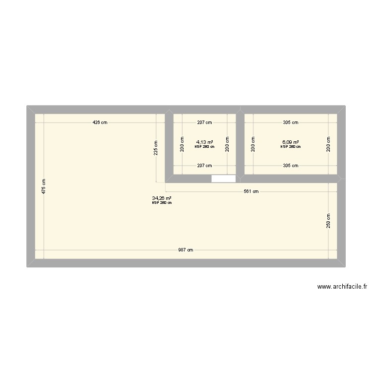 Plan 1. Plan de 0 pièce et 0 m2