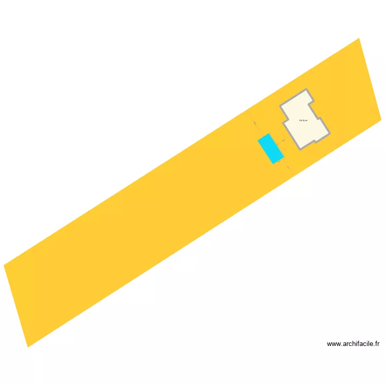 LESOEN. Plan de 1  et 119 m²