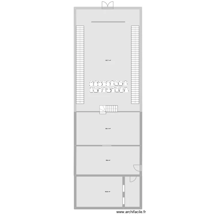 theatre st mars de coutais. Plan de 