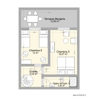 Fleury Maison 1 bergerie 1er étage projet 2