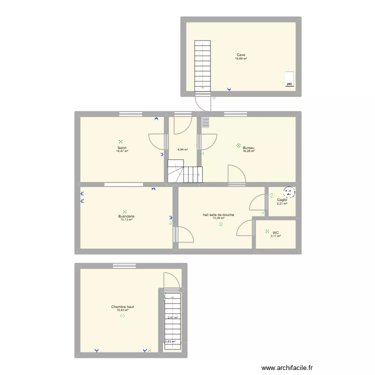 rom. Plan de 11 et 111 m² rom. Plan de 11 et 111 m²