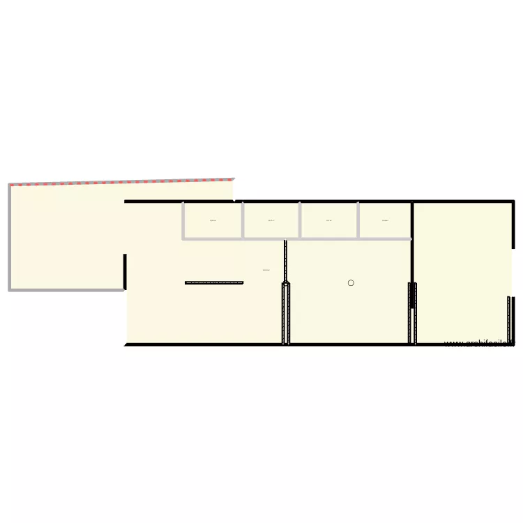 ferme. Plan de 5  et 739 m²