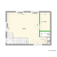 rdc petite location plans cotés