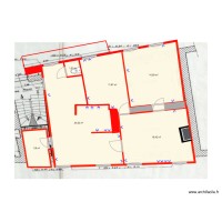 appartement de droite prise au sol