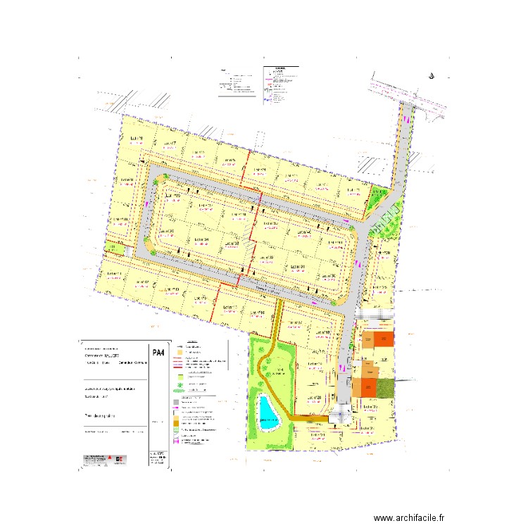 Nallier - La Croix de Pierre. Plan de 0 pièce et 0 m2