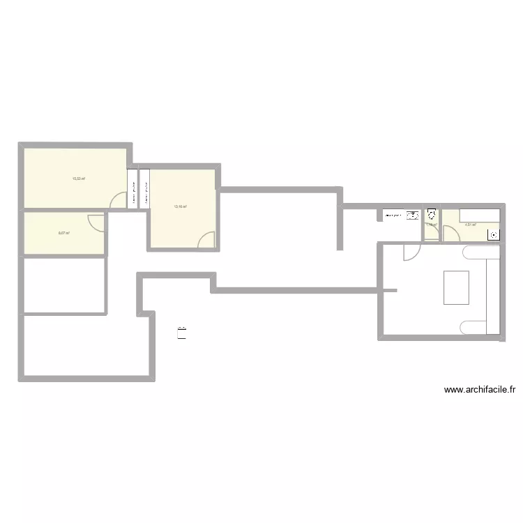 Plan Arkou. Plan de 8 et 100 m² Plan Arkou. Plan de 8 et 100 m²