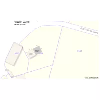 Extention Garage Plan de Masse