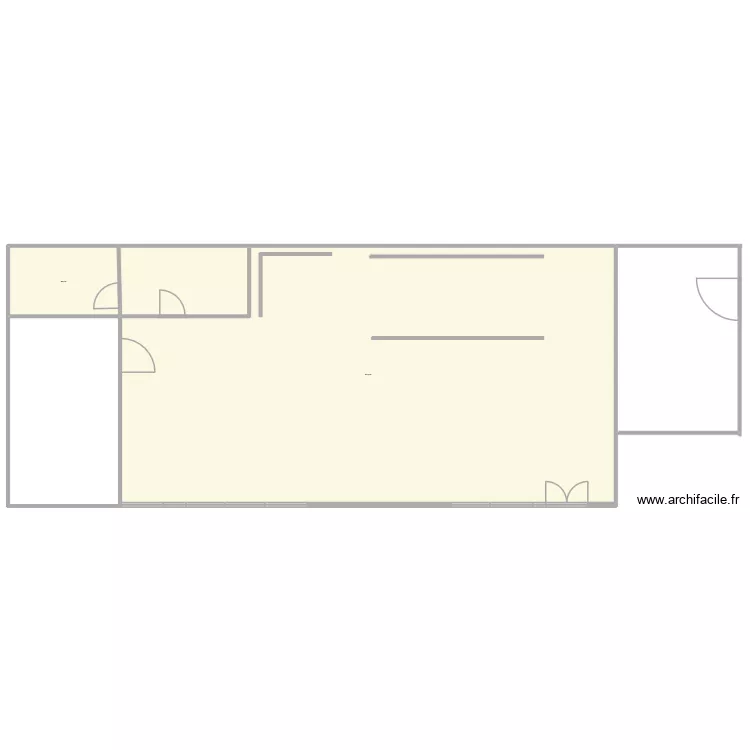 magasin. Plan de 