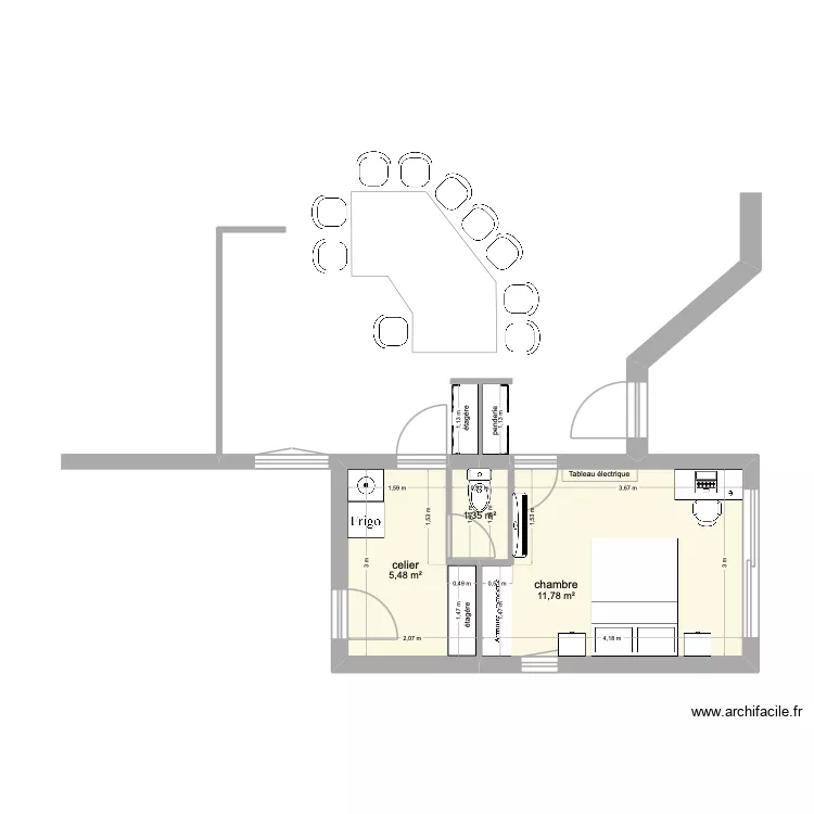 roy Sebastien aménagement garage. Plan de 3 et 19 m² roy Sebastien aménagement garage. Plan de 3 et 19 m²