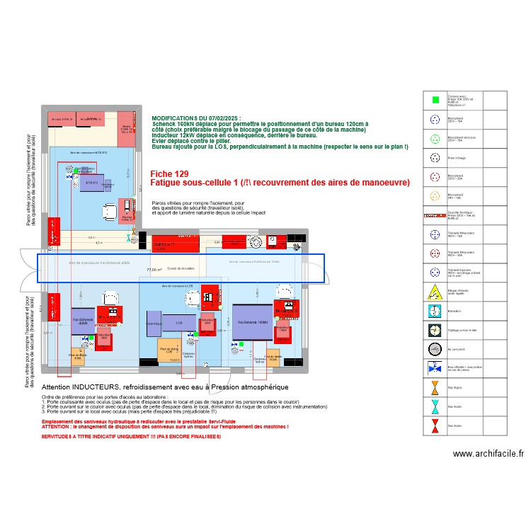 Fatigue: Sous-cellule 1 2025-03-10. Plan de 1 pièce et 78 m2