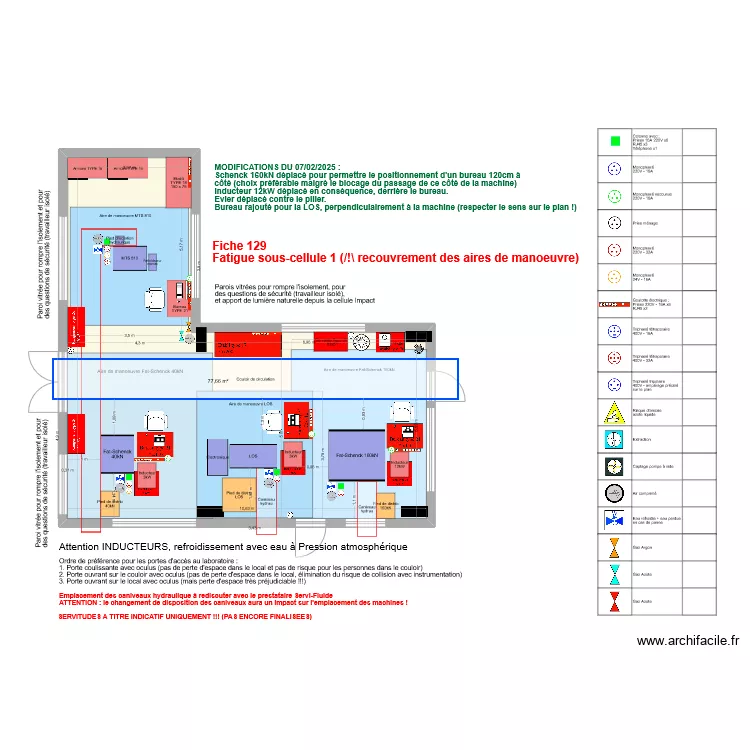 Fatigue: Sous-cellule 1 2025-03-10. Plan de 