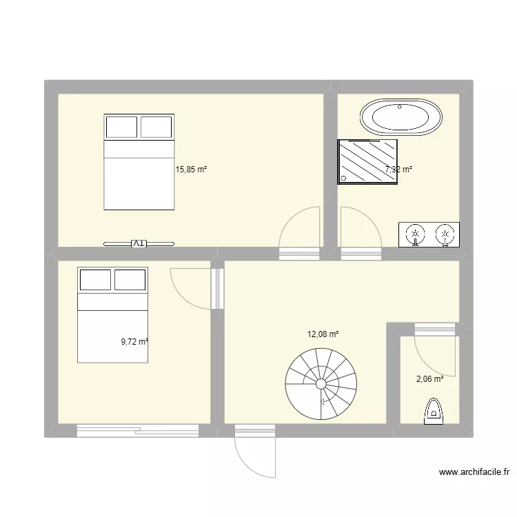 RDC RENO N°6. Plan de RDC RENO N°6. Plan de