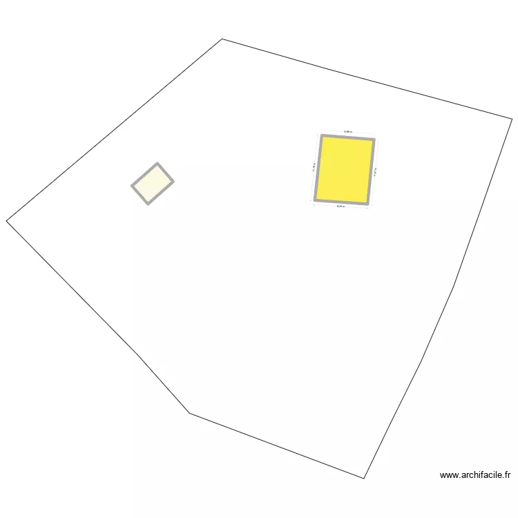 LECOMTE AMELIE TEST. Plan de 2  et 111 m²