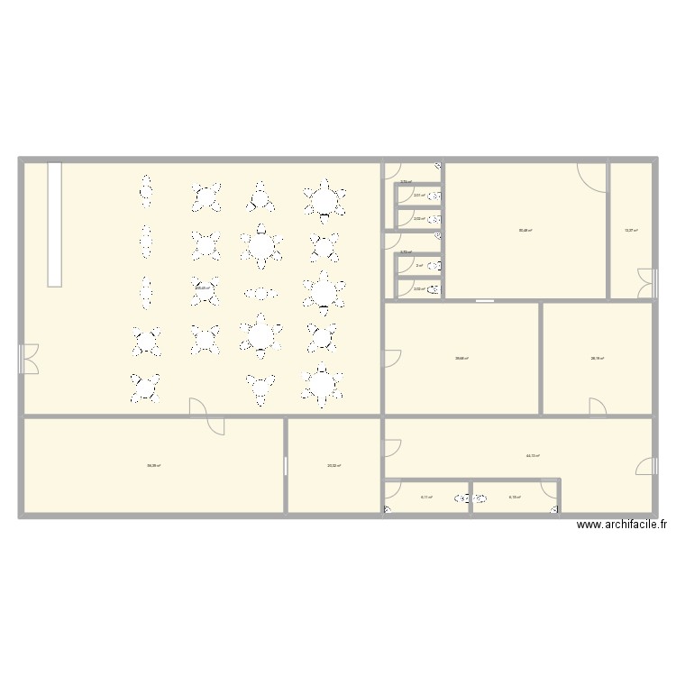 techno service. Plan de 0 pièce et 0 m2