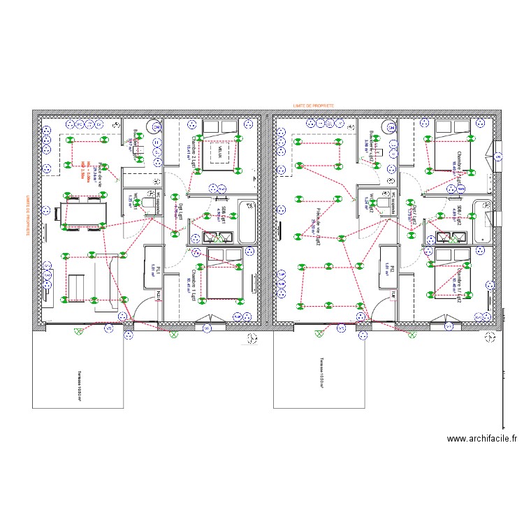 Plan elec judi. Plan de 0 pièce et 0 m2