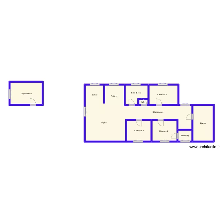 MAISON  2024. Plan de 