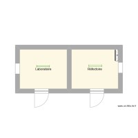 Bungalow refectoire/laboratoire