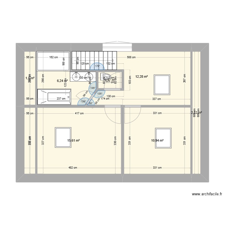 prop 3 cou. Plan de 0 pièce et 0 m2
