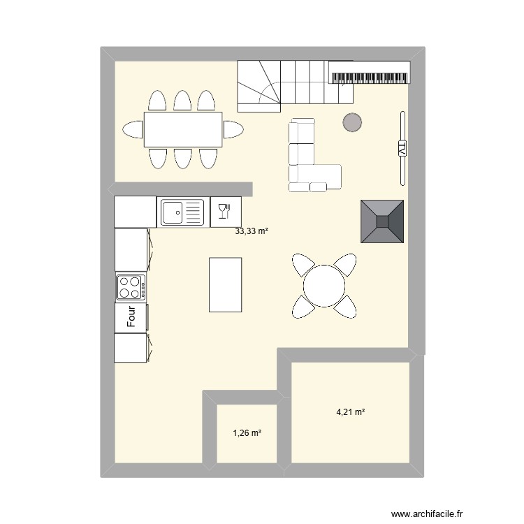 Rénovation habitation ferme 1. Plan de 0 pièce et 0 m2