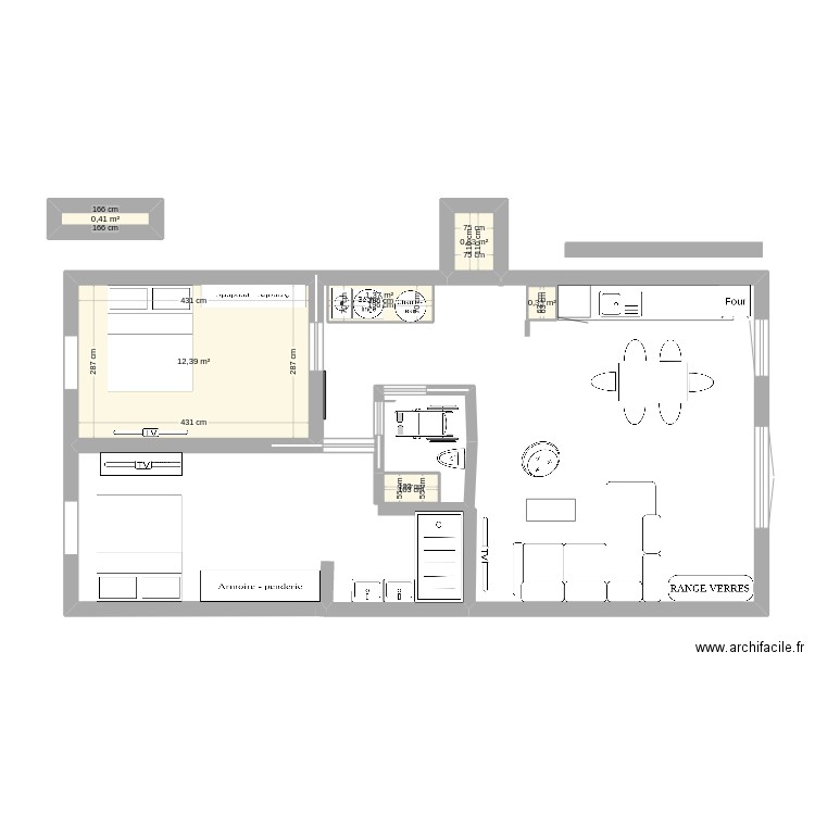 APPARTEMENT ELENA3. Plan de 0 pièce et 0 m2
