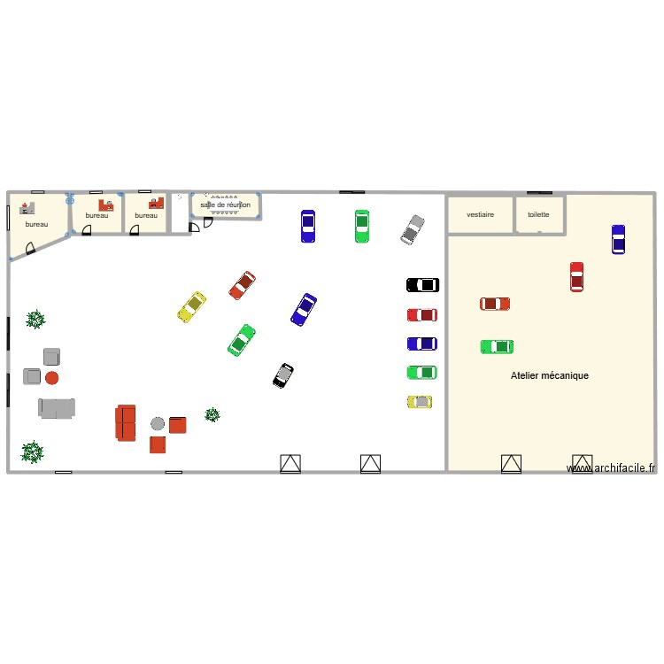 Hugo. Plan de 7 pièces et 994 m2