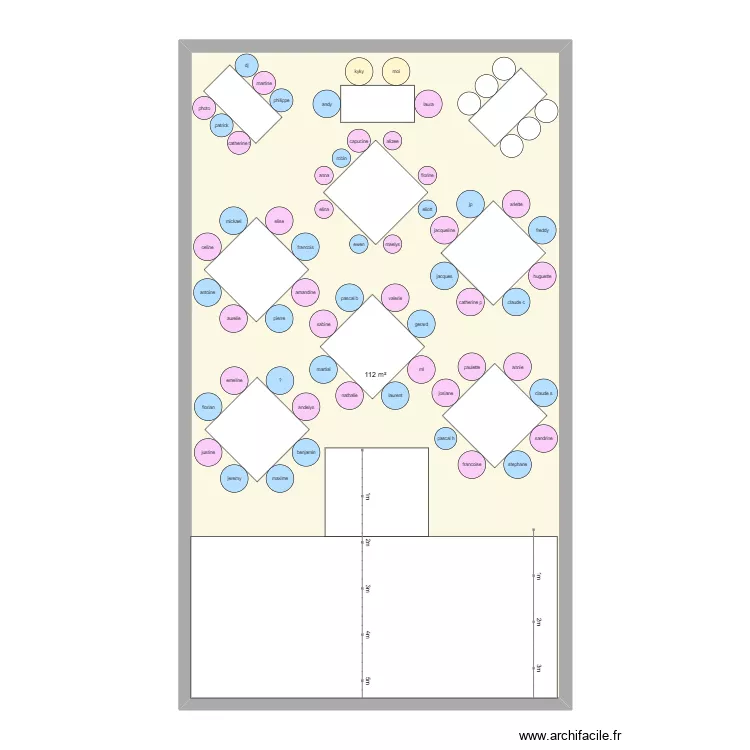 table. Plan de 1 et 112 m² table. Plan de 1 et 112 m²