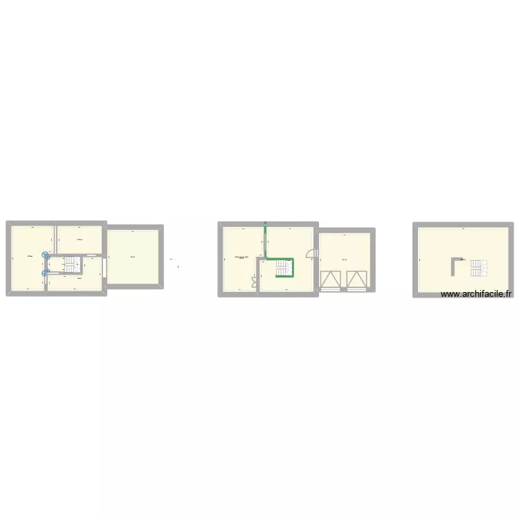 aignac. Plan de 9  et 350 m²