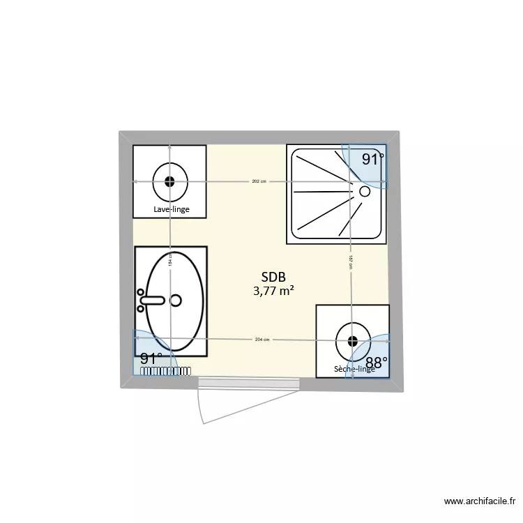 Sallet-Philippon - EDL. Plan de 1 et 4 m² Sallet-Philippon - EDL. Plan de 1 et 4 m²