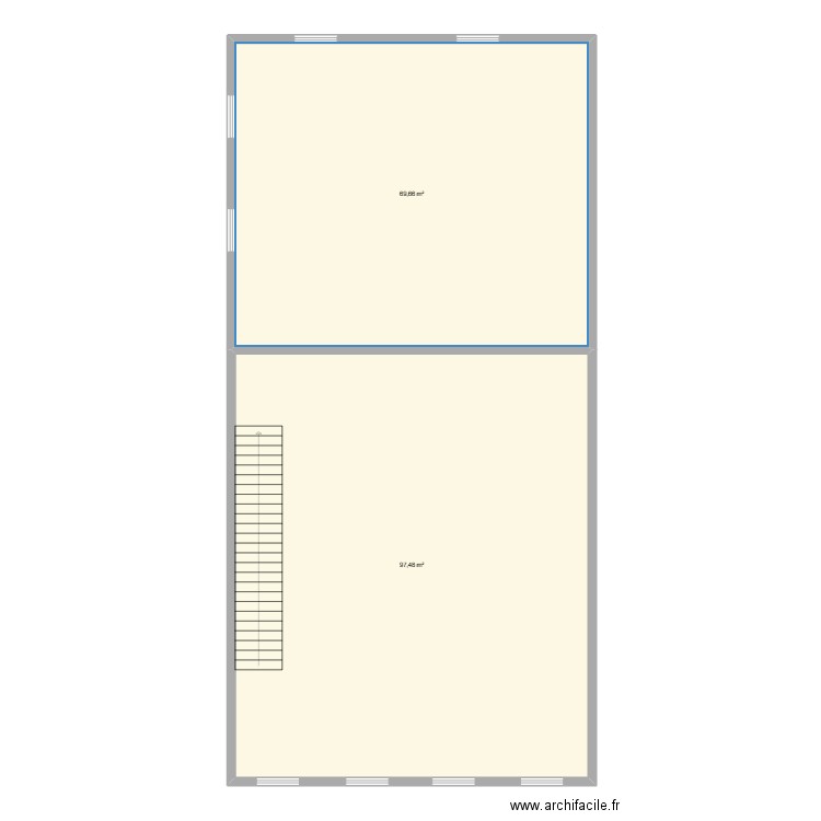 base mezzanine serris. Plan de 0 pièce et 0 m2