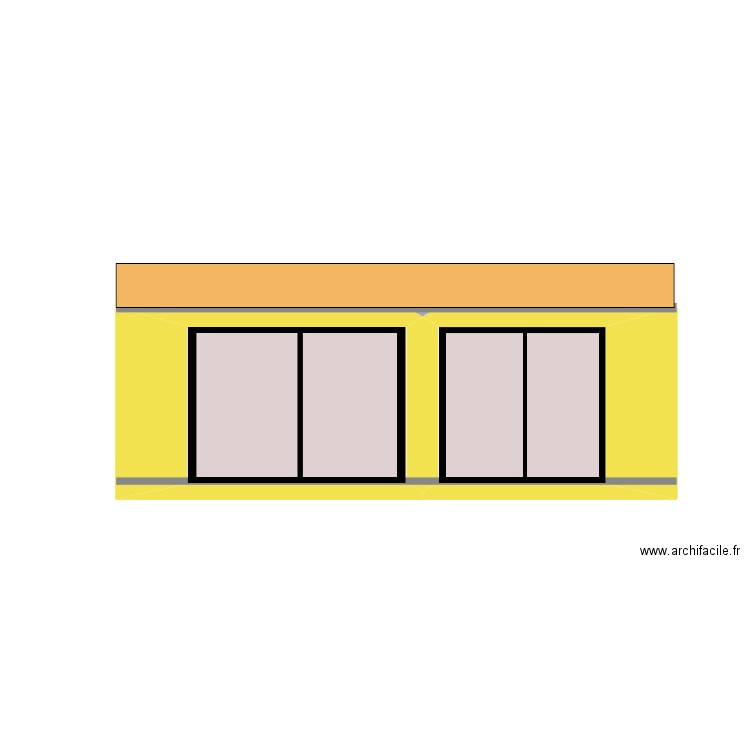 agrandissement. Plan de 2 pièces et 11 m2
