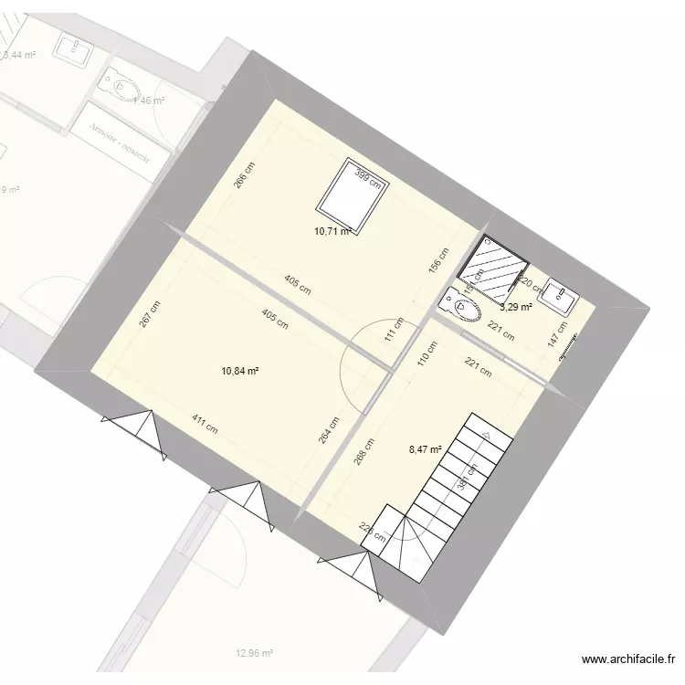 Projet Cintre. Plan de 