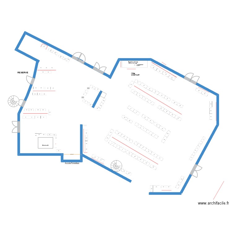 FANTASTIKCON 2026 v1. Plan de 0 pièce et 0 m2