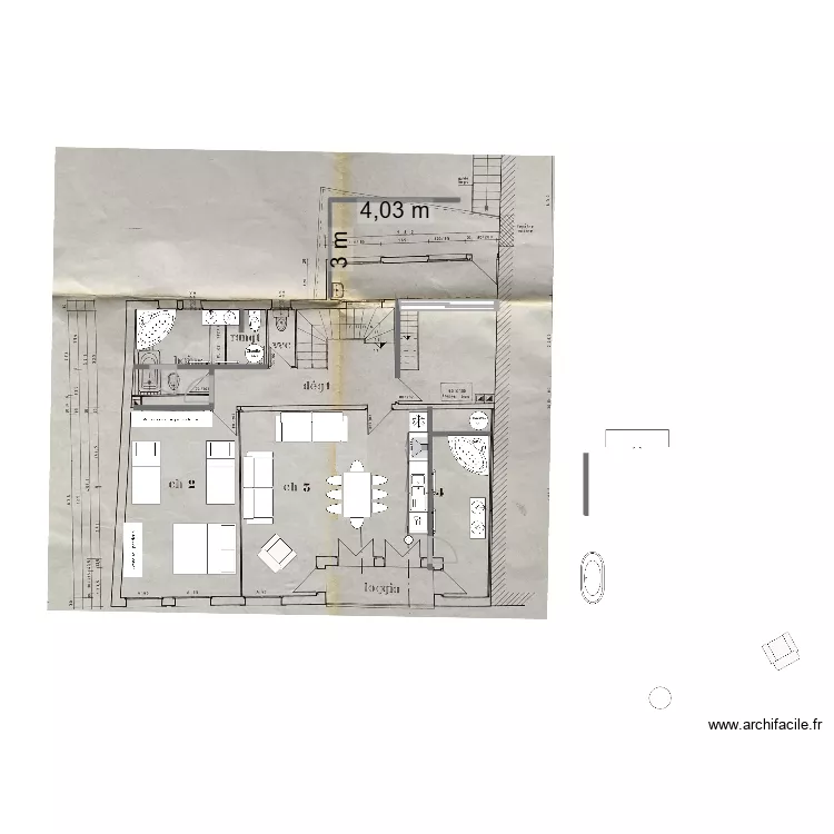 Ling Salle de bains JP v6. Plan de 