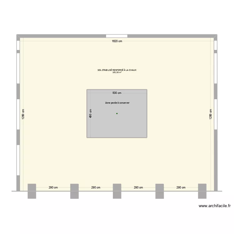d'Avout - Man&egrave;ge. Plan de 