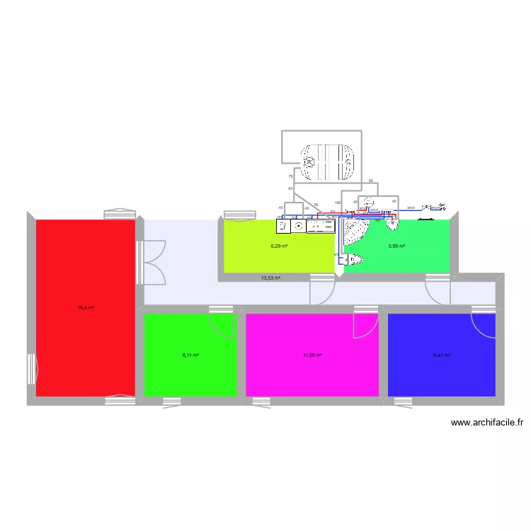 ayhem123. Plan de 7  et 73 m²