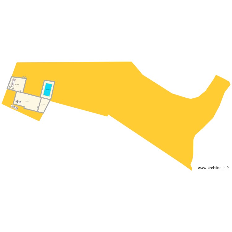 roussy 2. Plan de 4 pièces et 353 m2