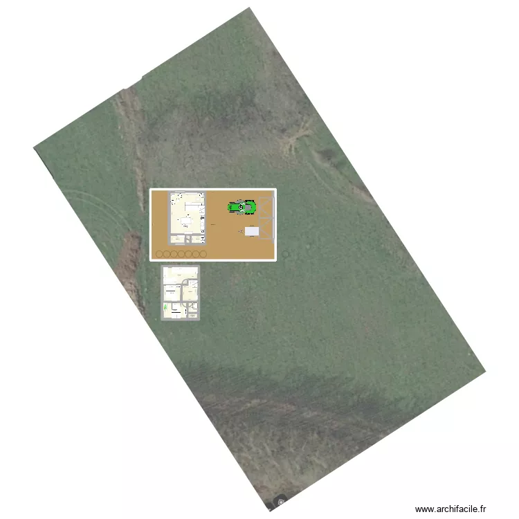 Etable erezee V3. Plan de 