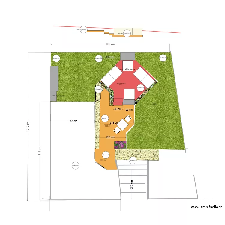 salon solution square. Plan de 